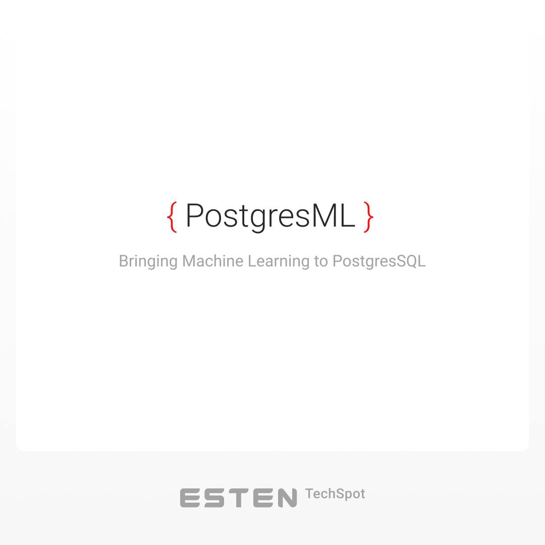 Cover image for article PostgresML